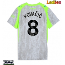 Manchester City Mateo Kovacic #8 Replica Third Shirt Ladies 2025-26 Short Sleeve
